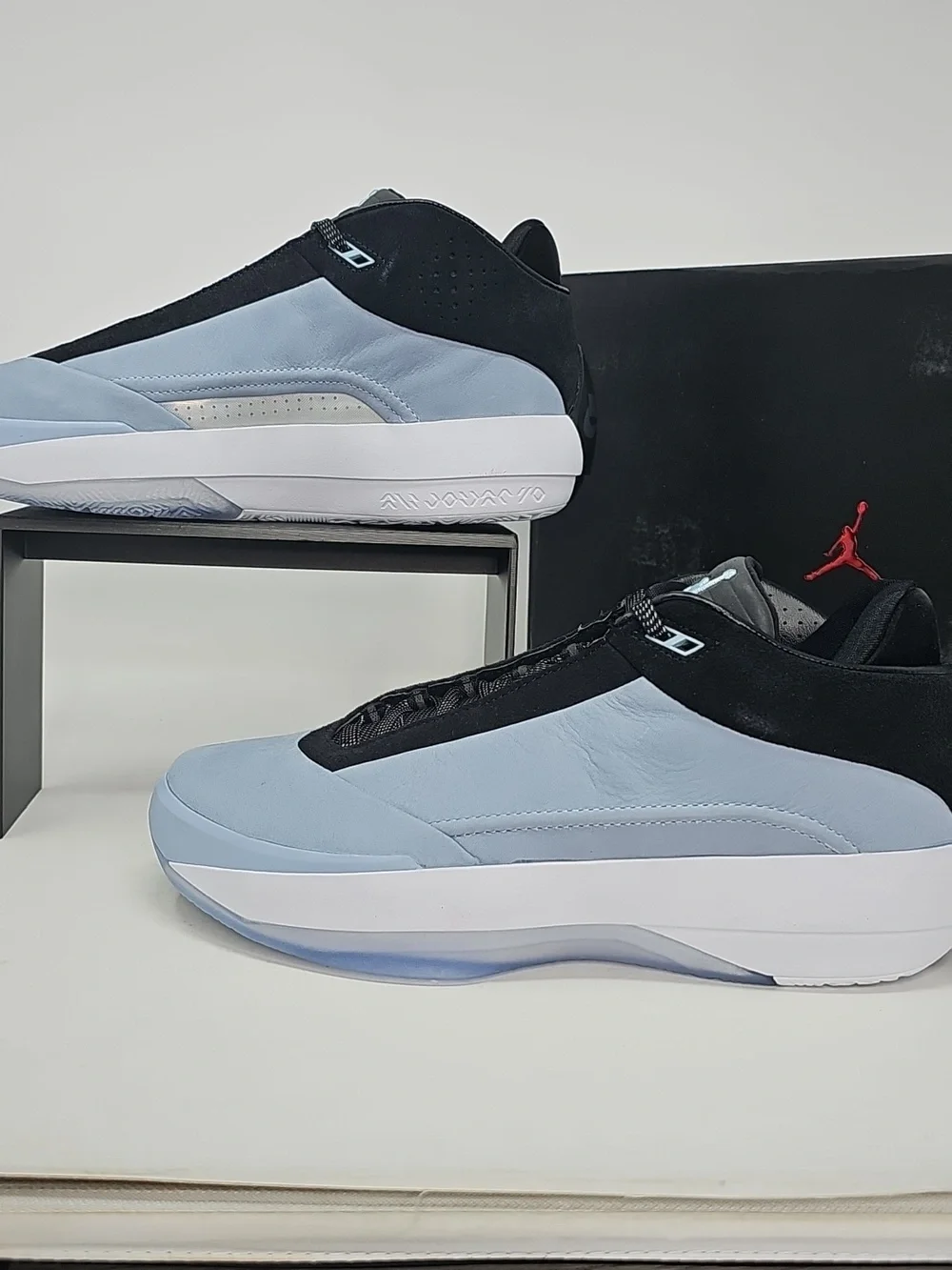 Air Jordan 40 Blue Suede Mens Basketball Shoes - Size 9 - Picture 3 of 10